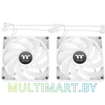Набор вентиляторов Thermaltake CT120 Sync Reverse ARGB 2-Fan Pack (CL-F175-PL12SW-A)
